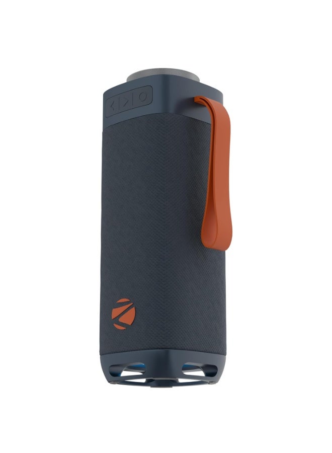 Zebronics Portable BT Speaker, 40W, Upto 6Hrs Playback, Dual 6.35cm Drivers, Passive Radiators, TWS, Type-C Charging, mSD, AUX, IPX5 Water Resistant, Voice Assistant Support (Sound Feast 250, Blue) - Image 1